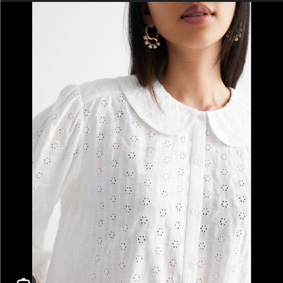 NEW with tags embroidered blouse - Picture 2 of 5